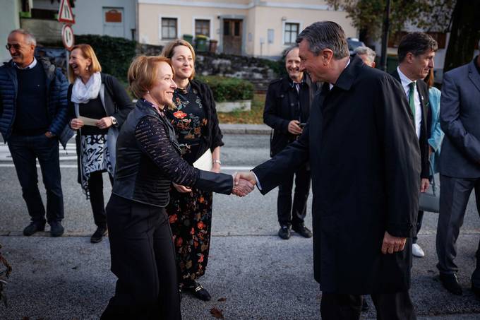 Predsednik Republike Slovenije Borut Pahor se je danes popoldan udeleil slovesnosti ob odprtju stalne razstave »Mateja je zlata!«, ki bo od danes naprej na ogled v Trikem muzeju